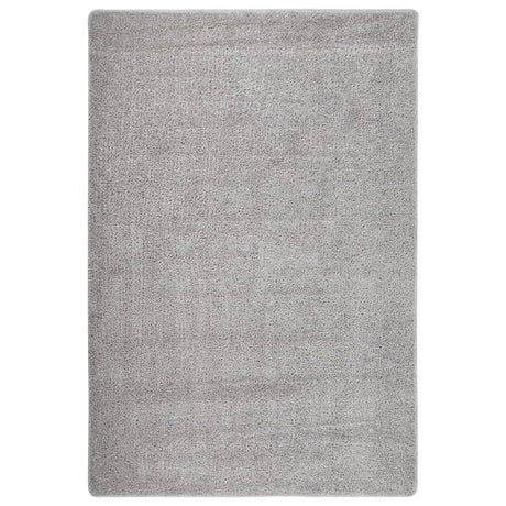 Vidaxl Teppich Shaggy Anti-Rutsch 140x200 cm hellgrau