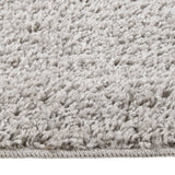 Vidaxl Teppich Shaggy Anti-Rutsch 140x200 cm hellgrau