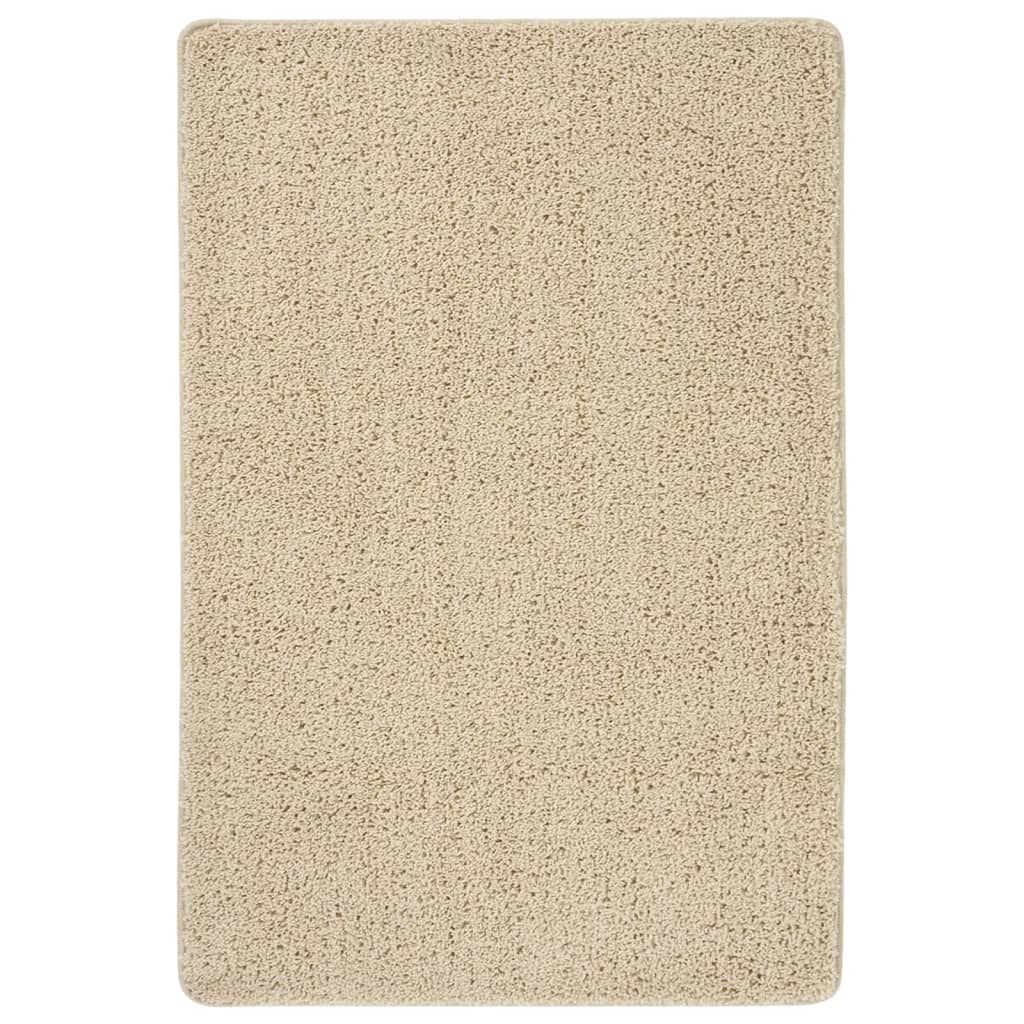 Vidaxl Rug Shanggy Anti-Rutsch 140X200 cm Crème faarweg