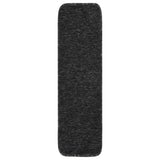 Vidaxl-Treppenmatten 15 St. Anti-Rutsch-Rechteck-Rechteck 75x20 cm Anthrazitfarbe