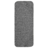 Vidaxl-Treppenmatten 15 St. Anti-Rutsch rechteckig 60x25 cm Grau
