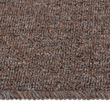 Vidaxl-Treppenmatten 15 St. Anti-Rutsch rechteckig 60x25 cm Braun