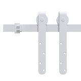 VIDAXL -Suspension für Mini -Skiver -Tür 152 cm Kohlenstoffstahl weiß