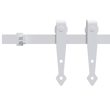 VIDAXL -Suspension für Mini -Skiver -Tür 183 cm Kohlenstoffstahl weiß