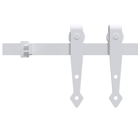 VIDAXL -Suspension für Mini -Skiver -Tür 152 cm Kohlenstoffstahl weiß