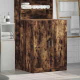 Vidaxl Waschmaschinenschrank 71x71.5x91.5 cm geräucherte Eichefarbe