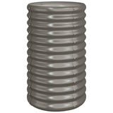 VIDAXL -Planungsbox 40x40x68 cm Pulver -Stahl grau
