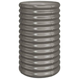 VIDAXL -Planungsbox 40x40x68 cm Pulver -Stahl grau