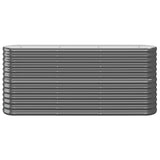 VIDAXL -Planungsbox 152x40x68 cm Pulver -beschichteter Stahl -Anthrazit -Verschärfen