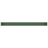 Vidaxl plantenbak 507x100x36 cm gegalvaniseerd staal groen