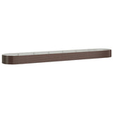 VIDAXL -Planungsbox 544x100x36 cm Pulver -Stahlbraun