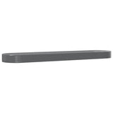 VIDAXL -Planungsbox 600x140x36 cm Pulver -Stahlgrau grau