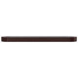 Vidaxl plantenbak 600x140x36 cm gegalvaniseerd staal bruin