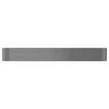 VIDAXL -Planungsbox 554x100x68 cm Pulver -Stahlgrau grau