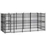 Vidaxl Dog Kennel 9.22 m² Steel