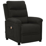 Vidaxl massagestoel stof zwart