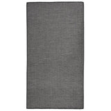Vidaxl Außen Teppich flach gewebt 80x150 cm Grau