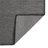Vidaxl außerhalb des Teppichs flach gewebt 140x200 cm Grau