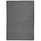 Vidaxl außerhalb des Teppichs flach gewebt 160 x 230 cm Grau