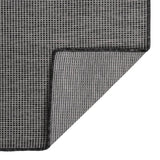 Vidaxl außerhalb des Teppichs flach gewebt 160 x 230 cm Grau