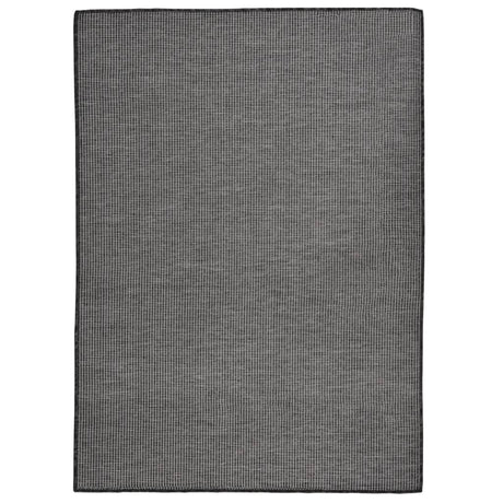 Vidaxl Außen Teppich flach -200x280 cm Grau