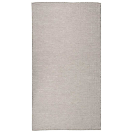 Vidaxx Outdoor-Teppich flach gewebt 80x150 cm hellgrau