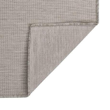 Vidaxx Outdoor-Teppich flach gewebt 80x150 cm hellgrau