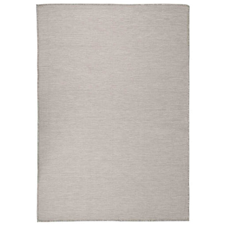 Vidaxx Outdoor-Teppich flach gewebt 160x230 cm hellgrau