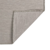 Vidaxl außerhalb des Teppichs flach gewebt 160 x 230 cm Taupe