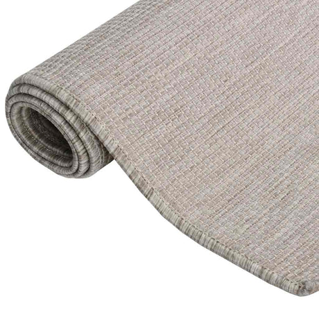 Vidaxx Outdoor-Teppich flach gewebt 200x280 cm hellgrau