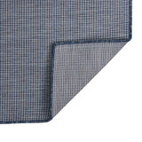 Vidaxl außerhalb des Teppichs flach -200x280 cm blau
