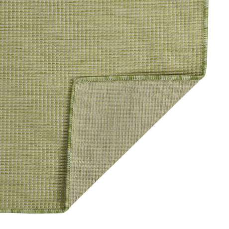 Vidaxl außerhalb des Teppichs flach -200x280 cm grün