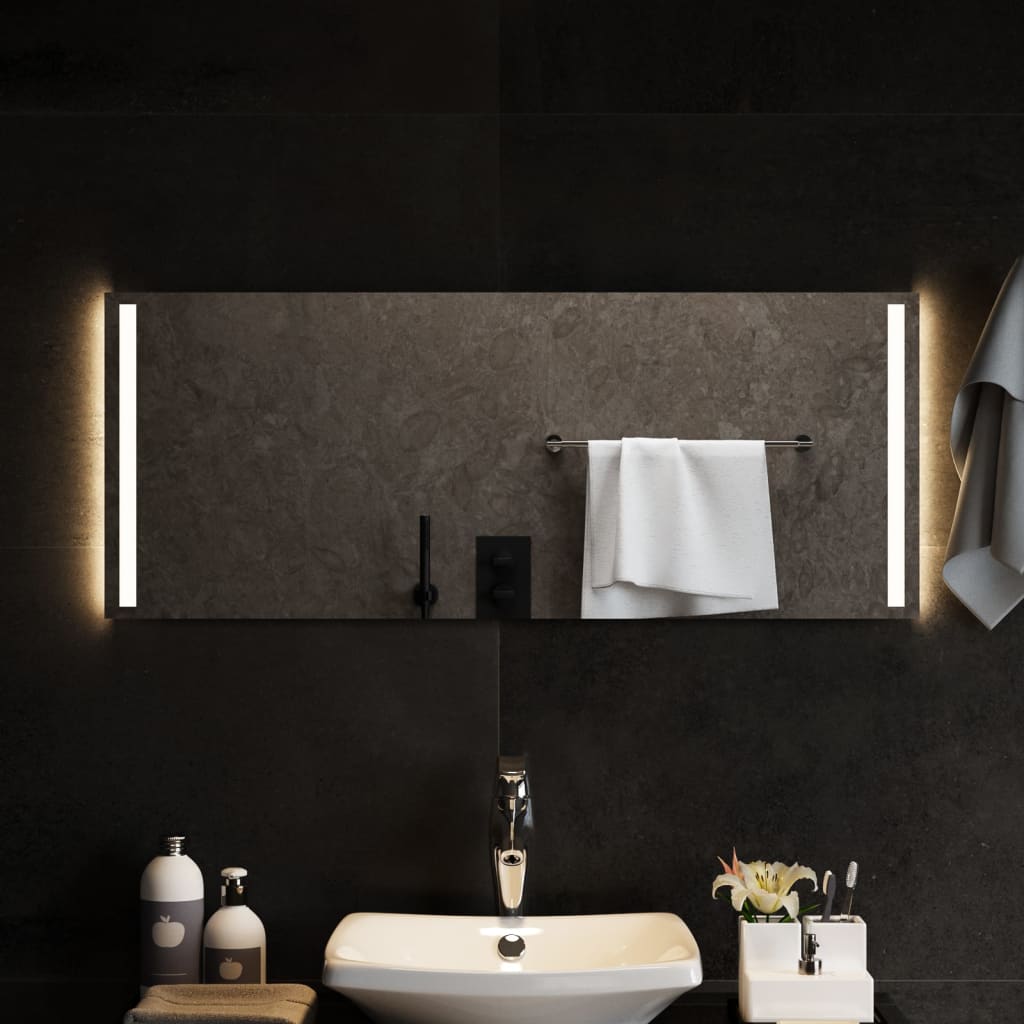 Vidaxl Specchio da bagno LED 100x40 cm