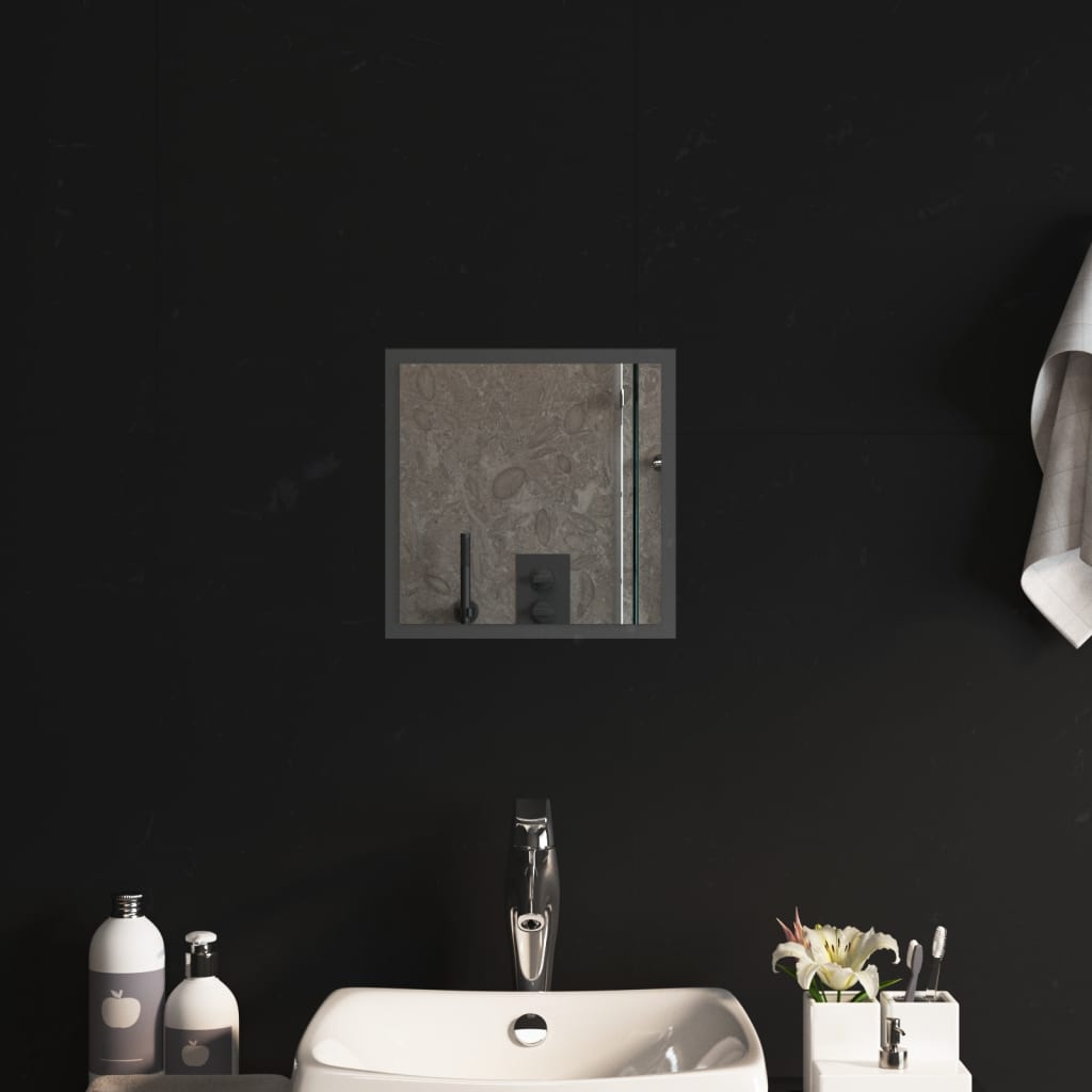 Vidaxl Bathroom Mirror LED 30x30 cm