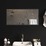 Vidaxl Mirror de baño LED 80x40 cm