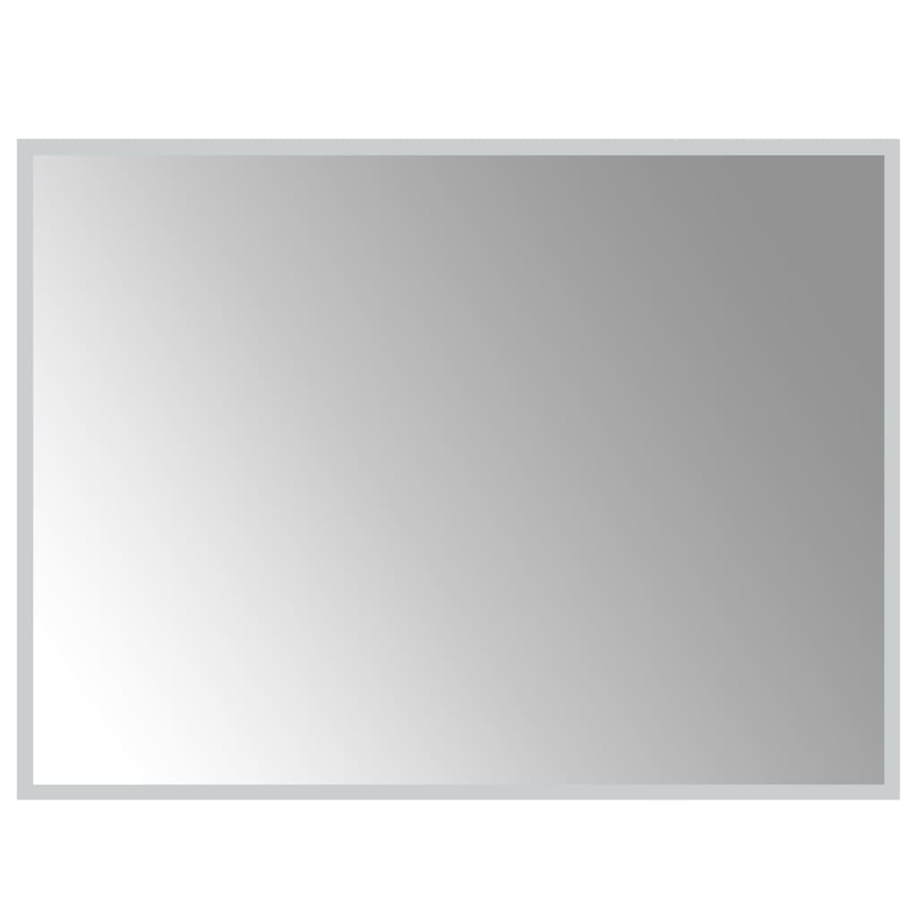 Vidaxl Mirror de baño LED 80x60 cm