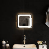 Vidaxl Mirror de baño LED 30x30 cm