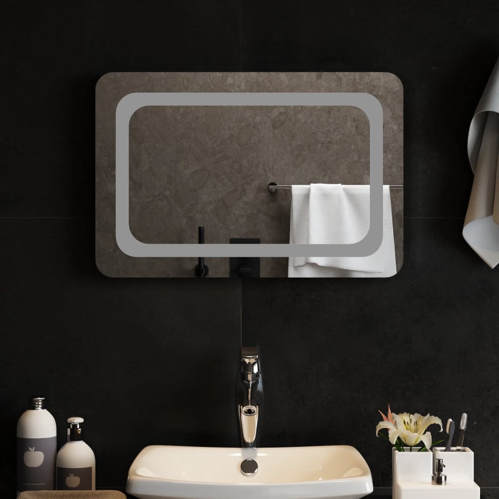 Vidaxl Specchio da bagno LED 60x40 cm