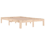 Vidaxl bedframe massief hout 120x190 cm