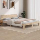Vidaxl bedframe massief grenenhout 160x200 cm