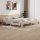 Vidaxl bedframe massief grenenhout 200x200 cm