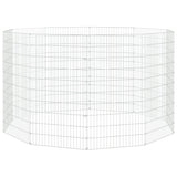 Vidaxl Animal Enclosure 10 panelů 54x100 cm galvanizované železo