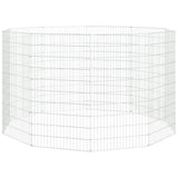 Vidaxl Animal Enclosure 10 panelů 54x100 cm galvanizované železo