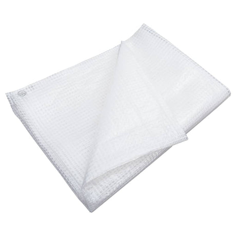 Vidaxl -Gerät Leno 140 g m² 4x6 m Weiß