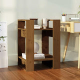 Vidaxl boekenkast kamerscherm 41x35x57 cm grenenhout honingbruin