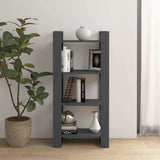 Vidaxl boekenkast kamerscherm 60x35x125 cm massief hout grijs