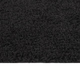 Vidaxl Rug Shaggy High Pile 80x150 cm černá