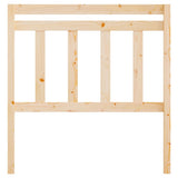 Vidaxl hoofdbord 106x4x100 cm massief grenenhout