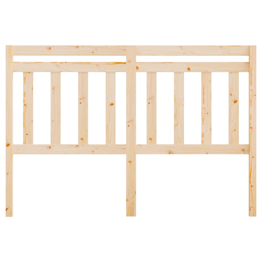 Vidaxl hoofdbord 156x4x100 cm massief grenenhout