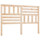 Vidaxl hoofdbord 126x4x100 cm massief grenenhout
